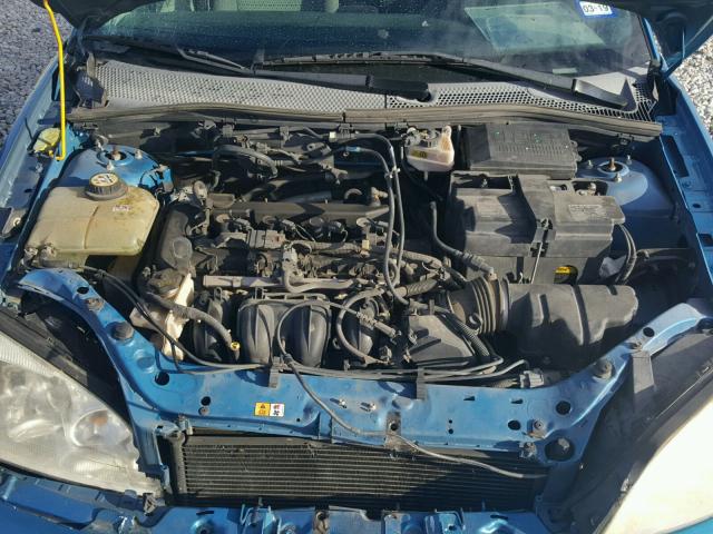 1FAFP34N27W310225 - 2007 FORD FOCUS ZX4 BLUE photo 7