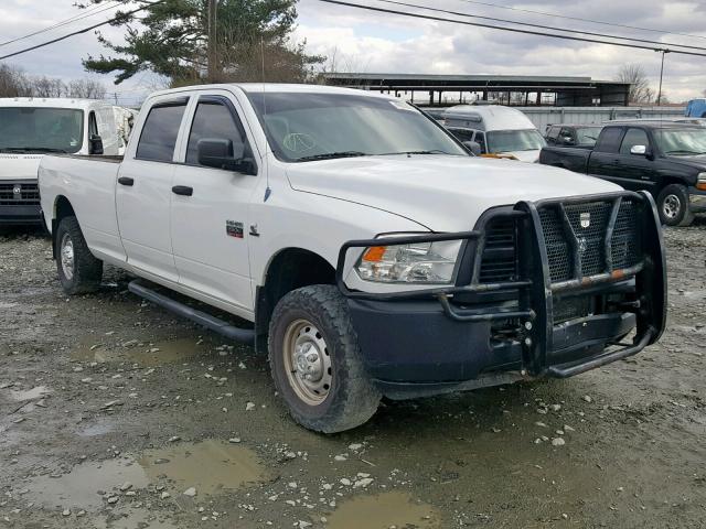 3C6UD5HL3CG298682 - 2012 DODGE RAM 2500 S WHITE photo 1