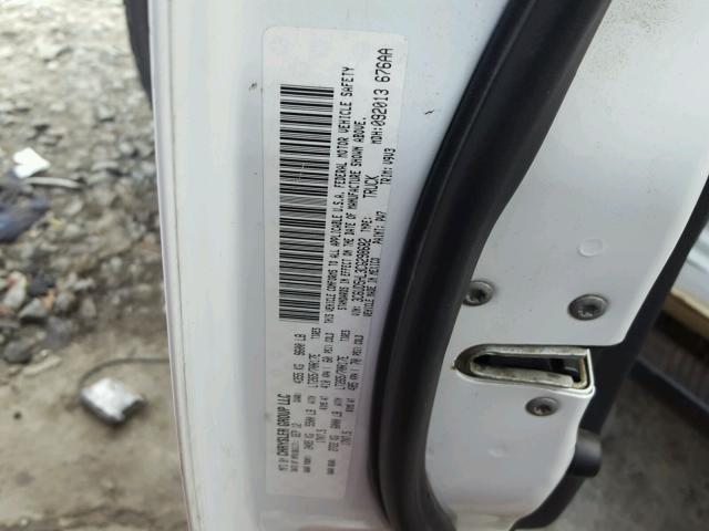 3C6UD5HL3CG298682 - 2012 DODGE RAM 2500 S თეთრი ფოტო 10