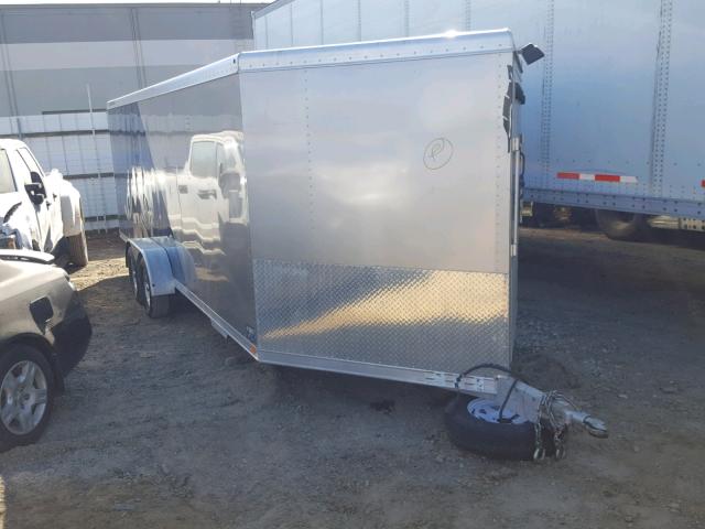 4FGA52226CC120267 - 2012 FEATHERLITE MFG INC TRAILER SILVER photo 1