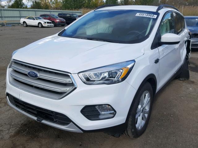 1FMCU9HD5JUC33147 - 2018 FORD ESCAPE SEL Blanc photo 2