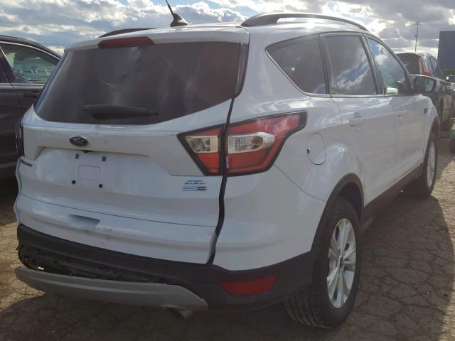 1FMCU9HD5JUC33147 - 2018 FORD ESCAPE SEL Blanc photo 4