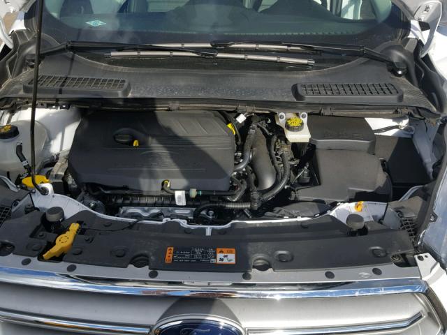 1FMCU9HD5JUC33147 - 2018 FORD ESCAPE SEL Blanc photo 7
