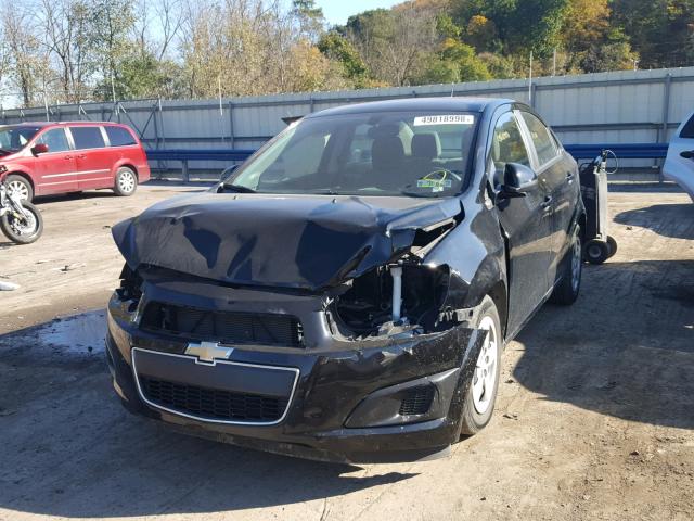 1G1JA5SG5G4122518 - 2016 CHEVROLET SONIC LS 黑色 照片 2