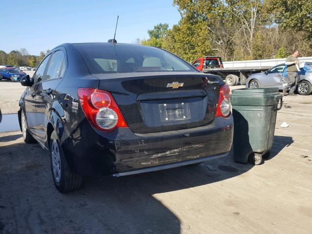 1G1JA5SG5G4122518 - 2016 CHEVROLET SONIC LS 黑色 照片 3