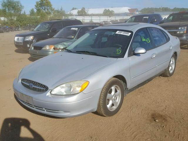 1FAFP55U43A207638 - 2003 FORD TAURUS SES SILVER photo 2