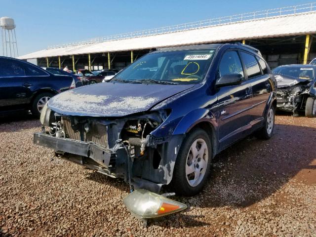 5Y2SL62893Z480092 - 2003 PONTIAC VIBE BLUE photo 2