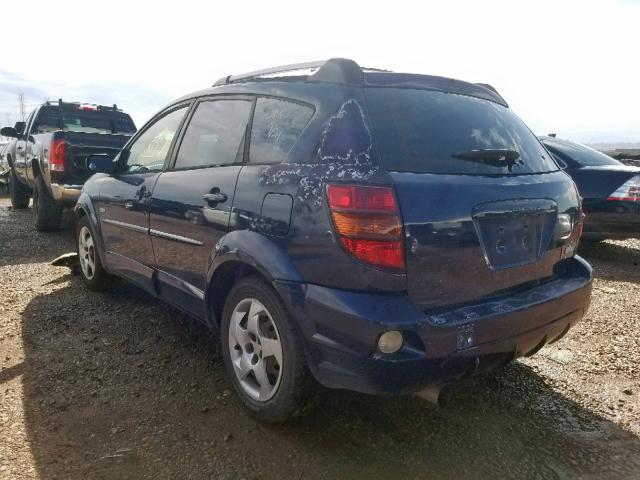 5Y2SL62893Z480092 - 2003 PONTIAC VIBE BLUE photo 3