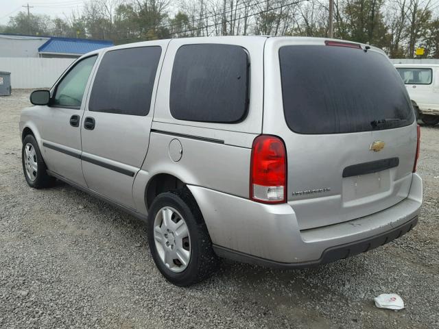 1GNDV23LX6D182318 - 2006 CHEVROLET UPLANDER L SILVER photo 3