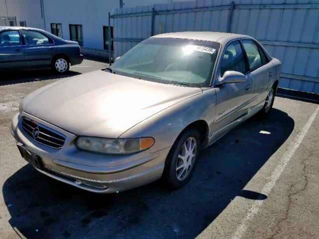 2G4WB52K3W1573287 - 1998 BUICK REGAL LS BEIGE photo 2