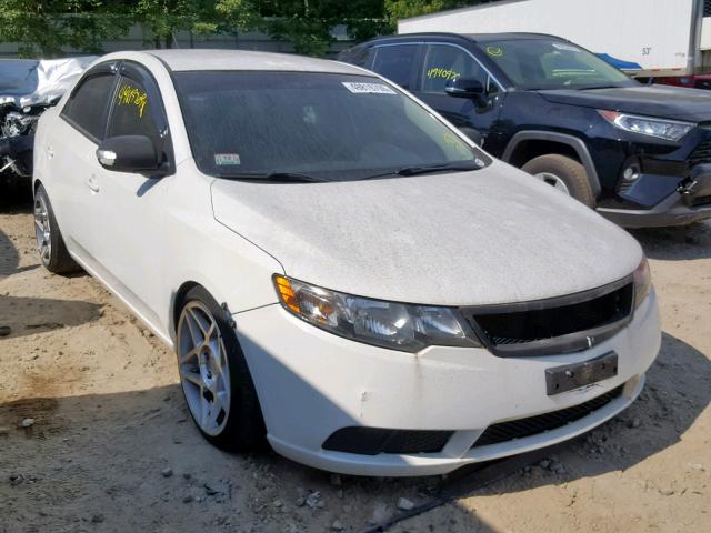 KNAFU4A25A5224548 - 2010 KIA FORTE EX WHITE photo 1