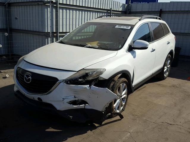 JM3TB2DV8D0419221 - 2013 MAZDA CX-9 GRAND WHITE photo 2