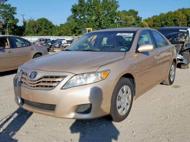 4T4BF3EK5AR009940 - 2010 TOYOTA CAMRY BASE TAN photo 2