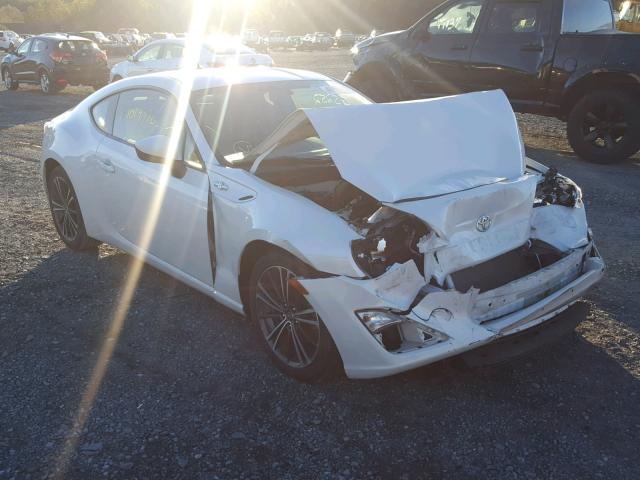 JF1ZNAA18D1726992 - 2013 TOYOTA SCION FR-S WHITE photo 1