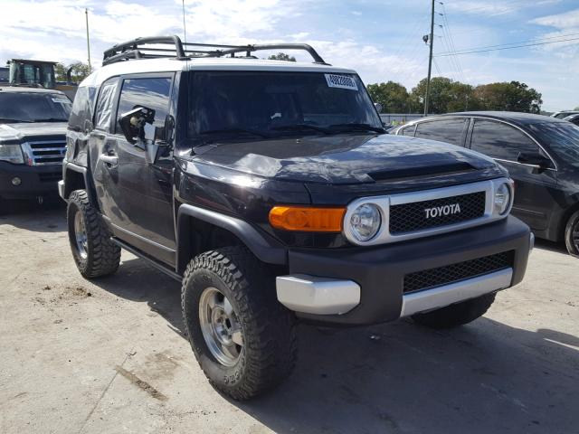 JTEBU11F970098859 - 2007 TOYOTA FJ CRUISER BLACK photo 1