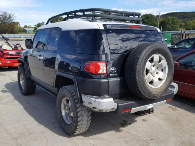 JTEBU11F970098859 - 2007 TOYOTA FJ CRUISER BLACK photo 3