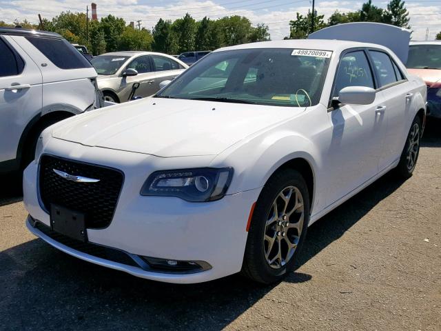 2C3CCAGG7JH267179 - 2018 CHRYSLER 300 S WHITE photo 2