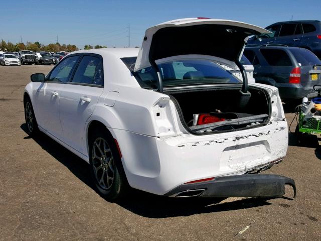 2C3CCAGG7JH267179 - 2018 CHRYSLER 300 S WHITE photo 3