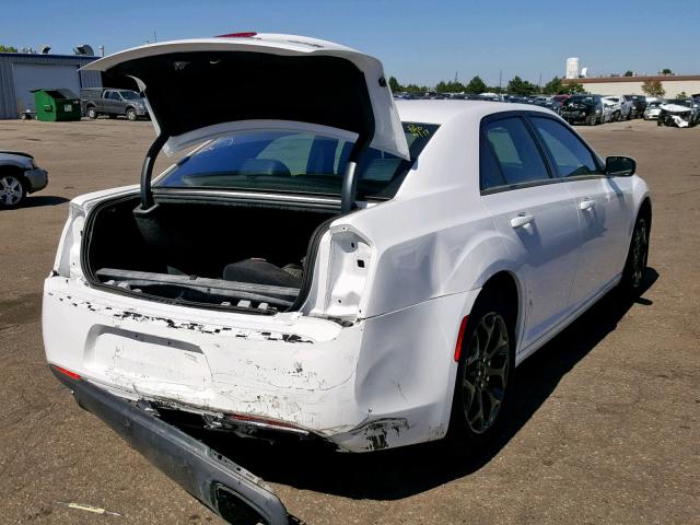 2C3CCAGG7JH267179 - 2018 CHRYSLER 300 S WHITE photo 4