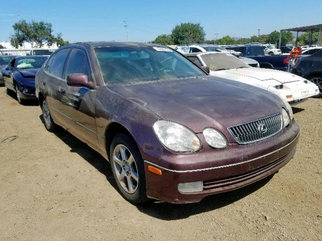 JT8BD69S010139274 - 2001 LEXUS GS 300 BURGUNDY photo 1