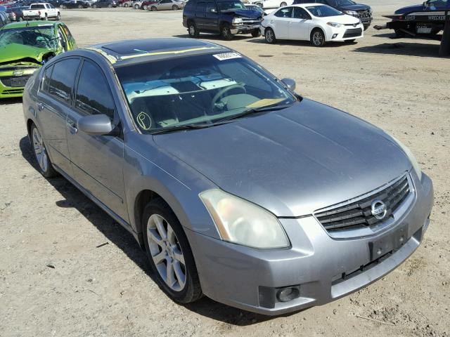 1N4BA41E37C852476 - 2007 NISSAN MAXIMA SE SILVER photo 1