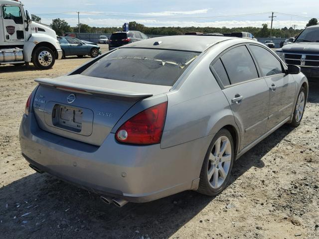 1N4BA41E37C852476 - 2007 NISSAN MAXIMA SE SILVER photo 4