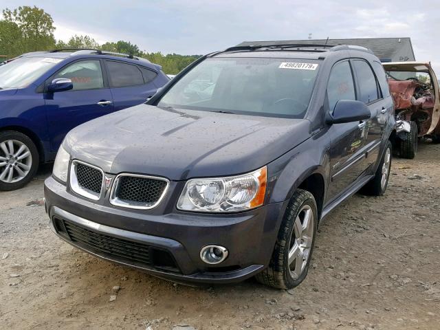 2CKDL537286052787 - 2008 PONTIAC TORRENT GX GRAY photo 2