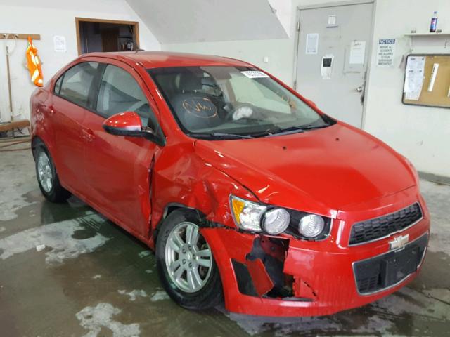 1G1JA5SH4C4120634 - 2012 CHEVROLET SONIC LS 红色 照片 1