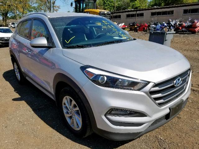 KM8J3CA47JU695999 - 2018 HYUNDAI TUCSON SEL SILVER photo 1