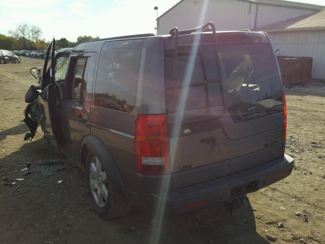 SALAG25496A368812 - 2006 LAND ROVER LR3 HSE GRAY photo 3