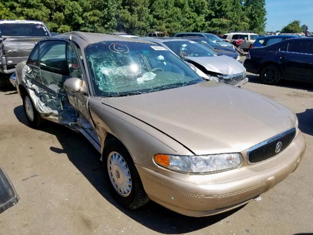 2G4WS52J941285567 - 2004 BUICK CENTURY CU GOLD photo 1