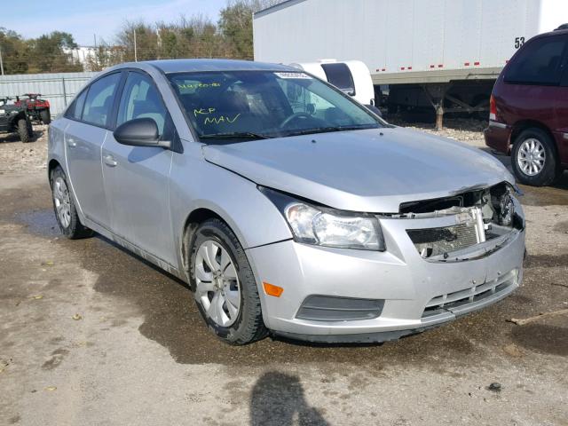 1G1PA5SHXE7329551 - 2014 CHEVROLET CRUZE LS SILVER photo 1