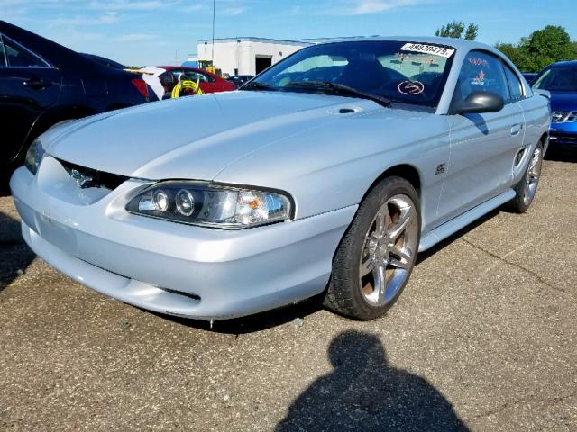 1FALP42T2RF169539 - 1994 FORD MUSTANG GT SILVER photo 2