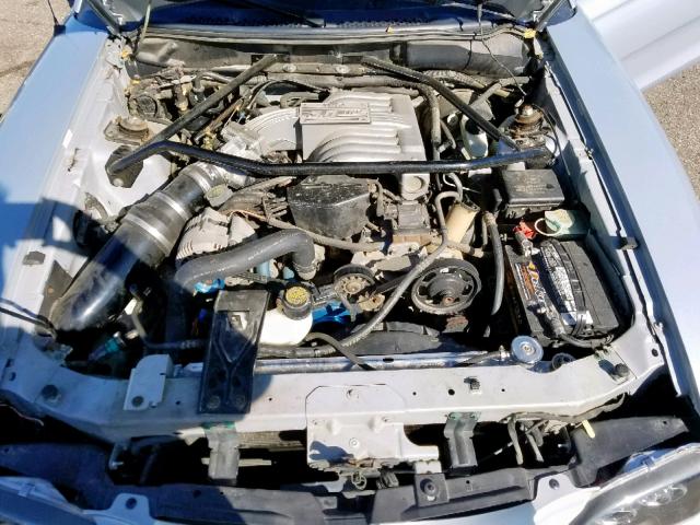 1FALP42T2RF169539 - 1994 FORD MUSTANG GT SILVER photo 7
