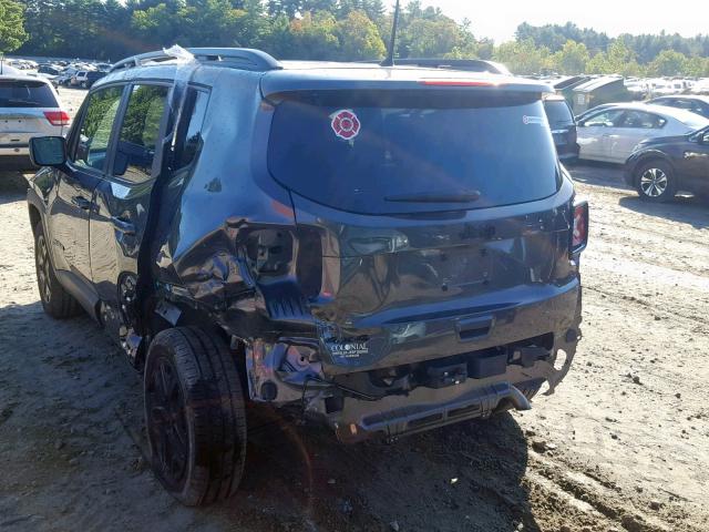 ZACCJBAB4JPJ14114 - 2018 JEEP RENEGADE S GRAY photo 3