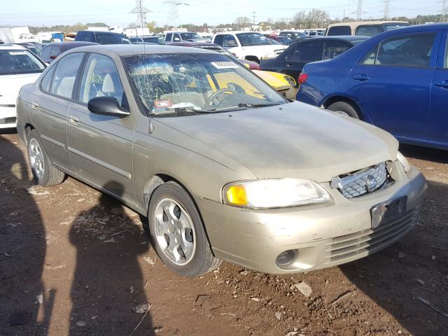 3N1CB51A43L558004 - 2003 NISSAN SENTRA GXE TAN photo 1