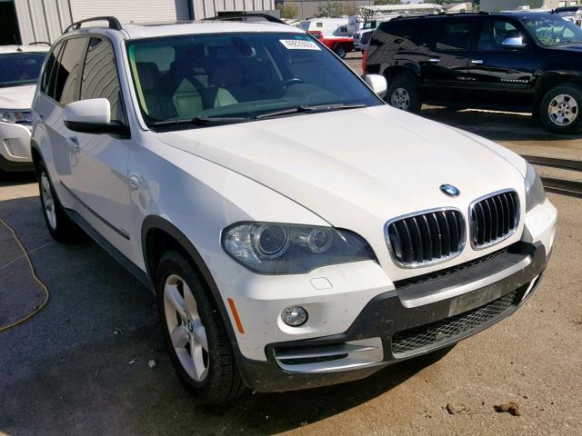 5UXFE43547L019040 - 2007 BMW X5 3.0I WHITE photo 1