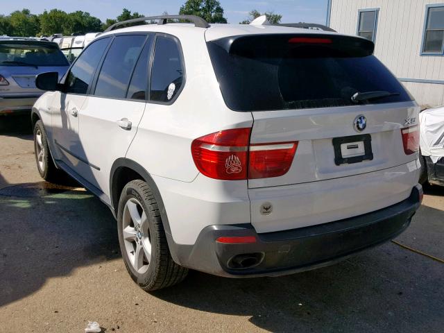 5UXFE43547L019040 - 2007 BMW X5 3.0I WHITE photo 3