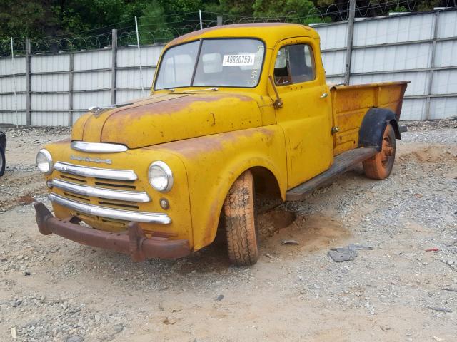 1256584 - 1948 DODGE TRUCK ORANGE photo 2