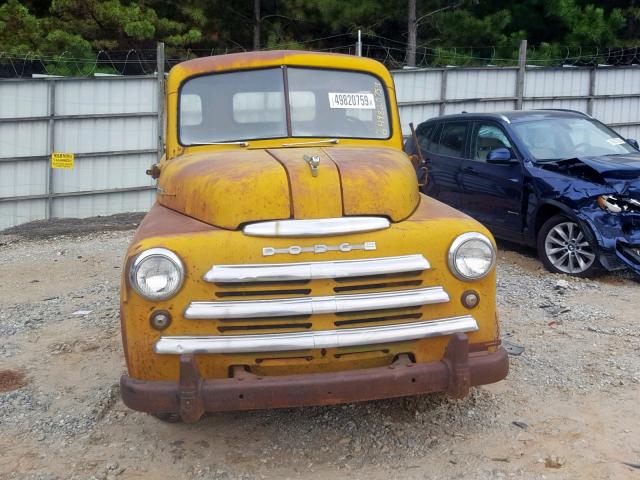 1256584 - 1948 DODGE TRUCK ORANGE photo 9