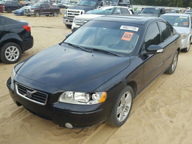 YV1RS592682677681 - 2008 VOLVO S60 2.5T BLACK photo 2