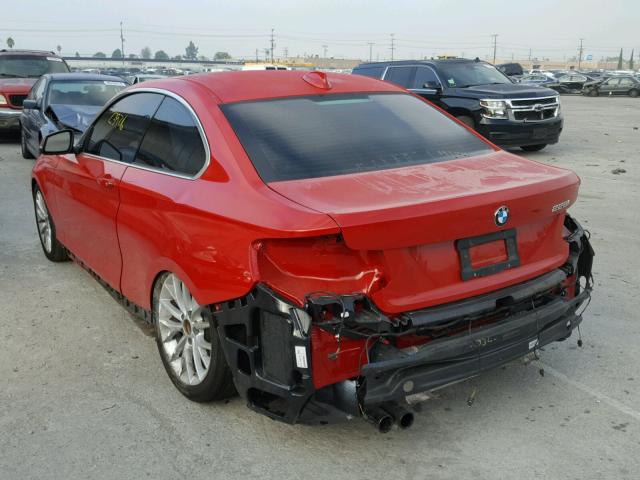 WBA1F9C54GV742572 - 2016 BMW 228 I RED photo 3