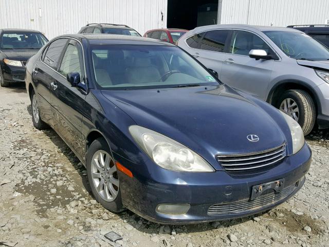 JTHBF30G620042292 - 2002 LEXUS ES 300 BLUE photo 1