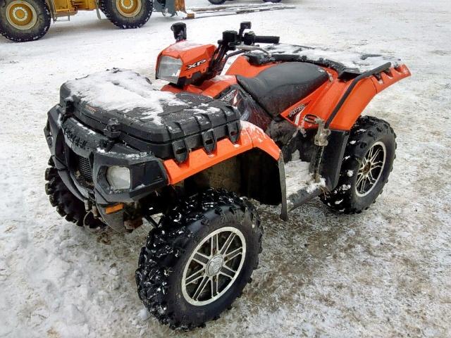 4XAZN8EA2CA377492 - 2012 POLARIS SPORTSMAN ORANGE photo 2