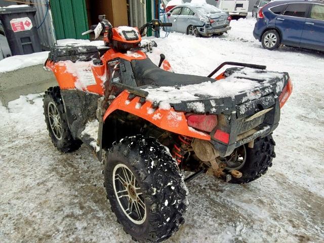 4XAZN8EA2CA377492 - 2012 POLARIS SPORTSMAN ORANGE photo 3