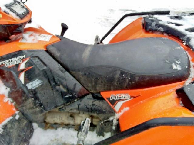 4XAZN8EA2CA377492 - 2012 POLARIS SPORTSMAN ORANGE photo 5