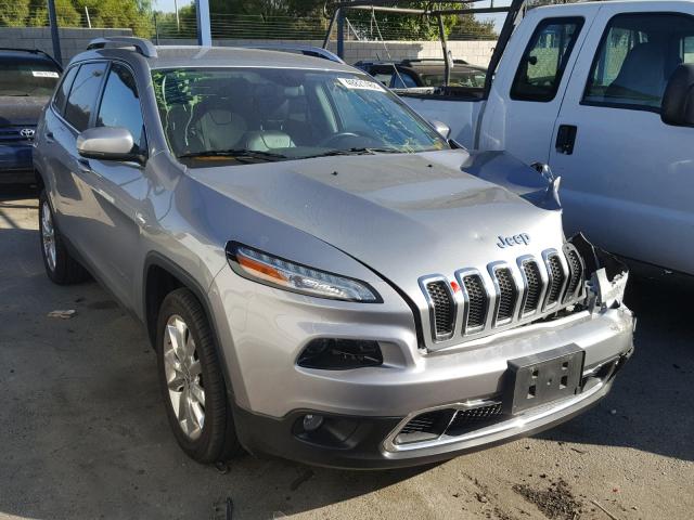 1C4PJLDBXGW229687 - 2016 JEEP CHEROKEE L SILVER photo 1