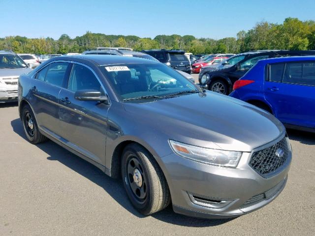 1FAHP2M85DG130448 - 2013 FORD TAURUS POL GRAY photo 1