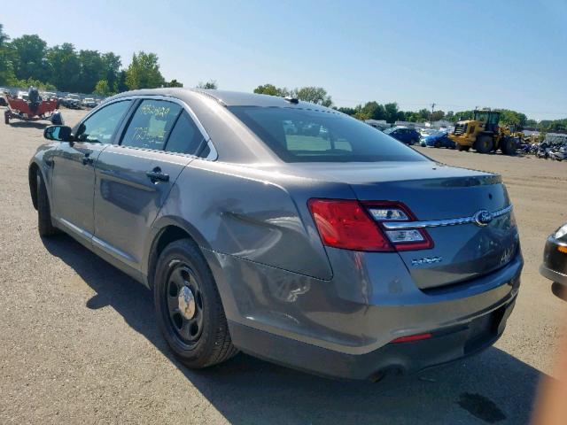 1FAHP2M85DG130448 - 2013 FORD TAURUS POL GRAY photo 3