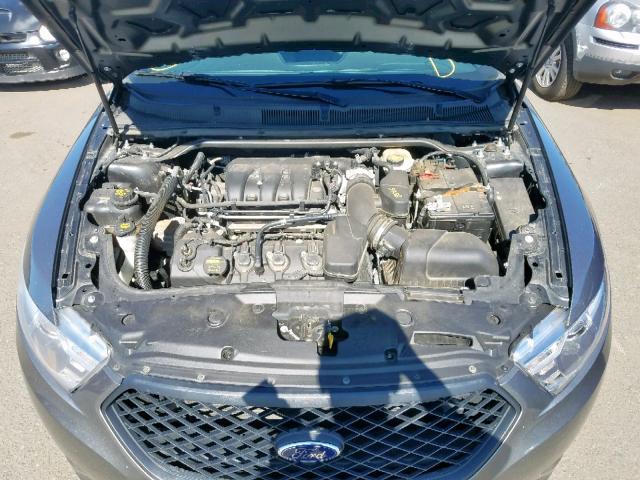 1FAHP2M85DG130448 - 2013 FORD TAURUS POL GRAY photo 7